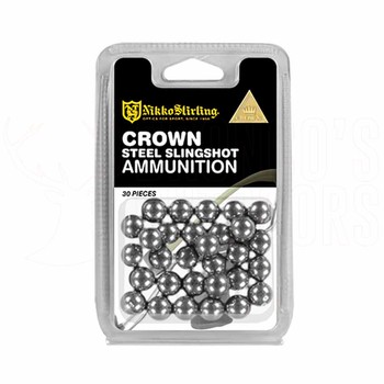 Nikko Stirling slingshot steel ammo 30 pieces