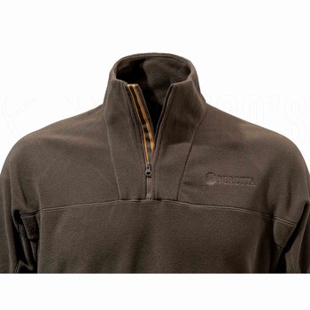 Beretta Half Zip Fleece Chocolate