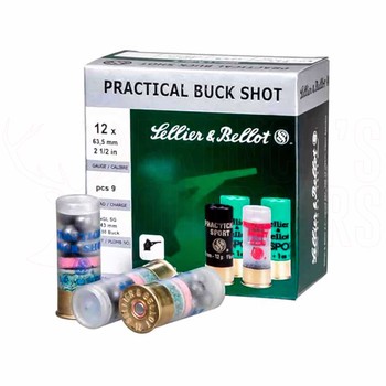 Sellier & Bellot Practical Buck Shot 12g 2½"