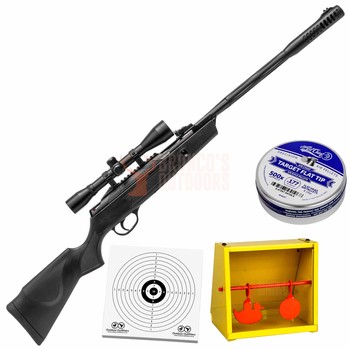 Hatsan Alpha Junior .177 + Stealth 4x40 + Pellets + Targets + Catcher