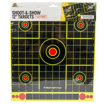 Fun Target Shoot & Show Targets 12" 5 Pack