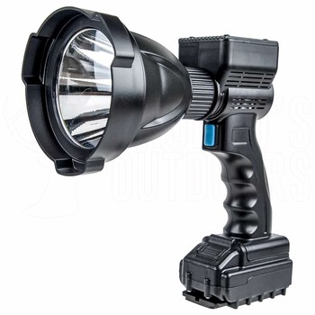 Night Saber 120mm 65w LED 6500 Lumens Rechargeable Spotlight