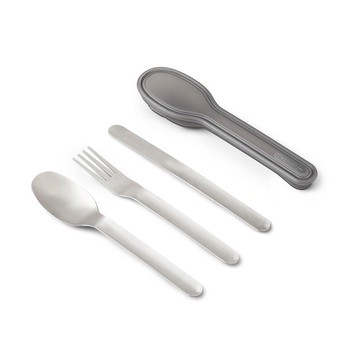 BLACK+BLUM STAINLESS STEEL TRAVEL CUTLERY SET