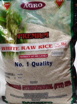 A White raw rice 5kg