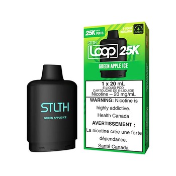 STLTH Loop 25K Pod Pack - Green Apple Ice