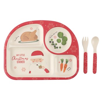 CHILDRENS' CHRISTMAS DINNER SET