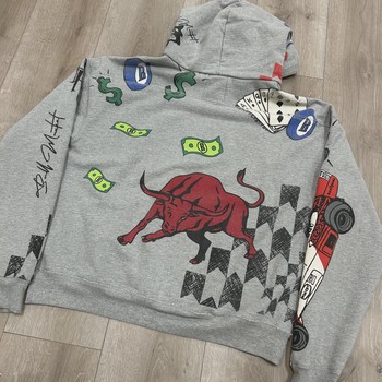 Rhude doodle hoodie • Pre-Owned [6333] - view 7