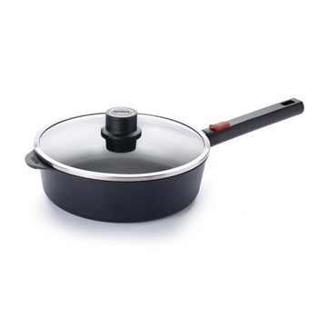 WOLL 'ECO LOGIC' SAUTE PAN WITH REMOVABLE HANDLE - 24CM