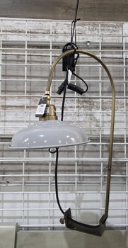Wall Light Gray Enamel Shade