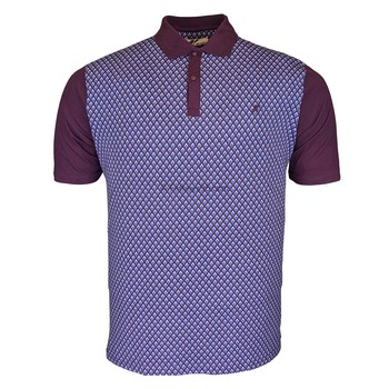 Mish Mash Polo - 22843 - Nash - Plum & Navy
