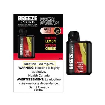 Breeze Prime 6000 - Cherry Lemon