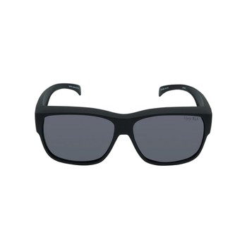 Ugly Fish P208 Fit Over Polarised Sunglasses Matte Black Frame Smoke Lens