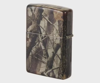 Supreme Camo Logo Zippo Realtree Hardwoods Camo • Brand New [2092] - view 3