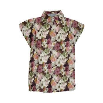 Nadia Shirt · Andorra Red Print