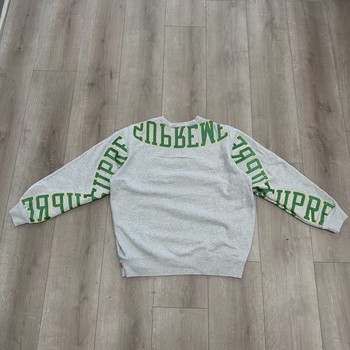 Supreme Multi Arc Crewneck in Heather Grey  • Pre-Owned [2583] - view 2