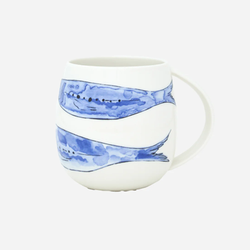 BATELA BLUE FISH MUG