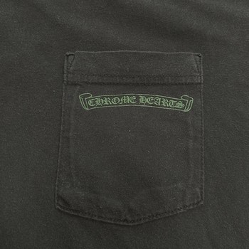 Chrome Hearts Multi Cross Pocket Tee Black/Green • Pre-Owned [9425] - view 5