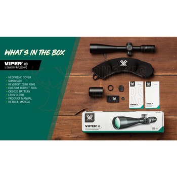 Vortex Viper HD Rifle Scope 5-25x50 FFP VMR-4 MOA