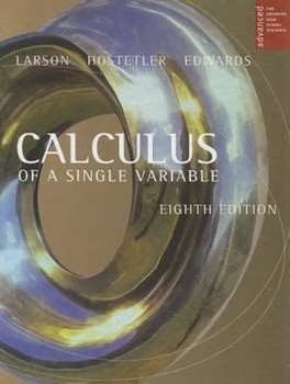 Calculus Of A Single Variable For Advanced High School Students, 8th Edition