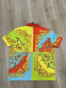 Versace Multicolor Taylor Fit Polo  • Brand New [5636] - view 5