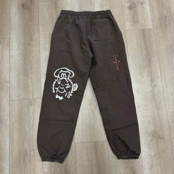 FW20 Travis Scott x McDonald's Sticker Bomb Sweatpants Brown • Pre-Owned [6239] - view 4
