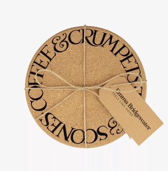 EMMA BRIDGEWATER BLACK TOAST CORK POT STAND