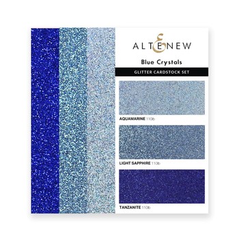 Altenew - Glitter Gradient Cardstock Set - Purple Galore