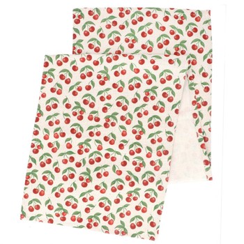 CHERRIES FABRIC TABLE RUNNER