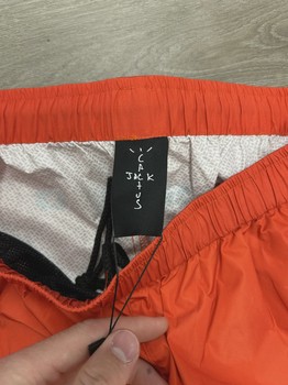 Travis Scott Orange Windbreaker Sweats • Pre-Owned [8359] - view 3