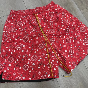 Rhude Red Bandana Shorts • Pre-Owned [6542] - view 6