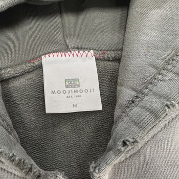 Mooji Mooji OVERSIZED ZIP-UP HOODIE AGED STONE • Pre-Owned [3004] - view 4