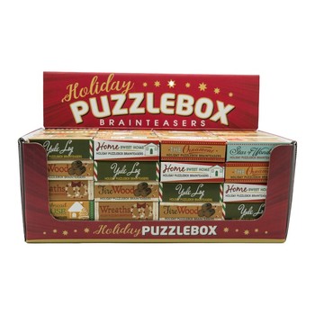 CHRISTMAS PUZZLE BOX GAMES