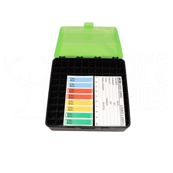 MTM Case-Gard Pistol Flip-Top Ammo Box Green & Black