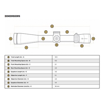 Leupold VX-6HD Gen2 Riflescope 4-24x52 CDS SF Firedot