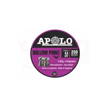Apolo Premium Hollow Point Pellets .177