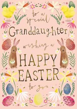 Ling Design - Cute Easter Icons with Gold Text-EGHB0111