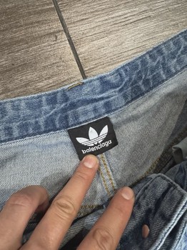 Balenciaga  x Adidas Denim Pants M • Pre-Owned [9341] - view 3