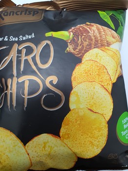 Rancrisp Taro Chips Pepper & Salt 60g
