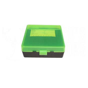 MTM Case-gard Pistol Flip-top Ammo Box Green / Black