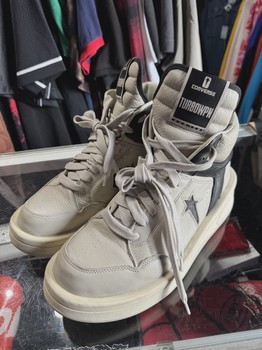 Converse TURBOWPN Mid Rick Owens DRKSHDW No Box • Pre-Owned [4257] - view 2