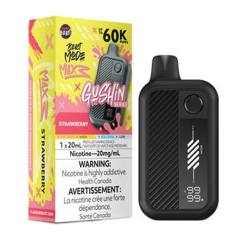 Flavour Beast Gushin' Beast Mode Max 3 60K - Strawberry