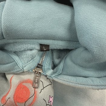 "Your Trauma Is Real" Zip-Up Hoodie • Pre-Owned [6187] - view 4