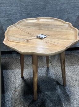 Organic Wooden Accent Table