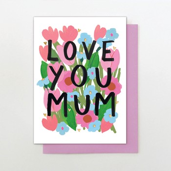 Stop The Clock -card - love you mum text-MF08