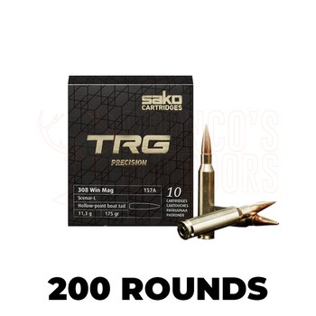 Sako TRG Precision .308 175gr BTHP 200 Rounds