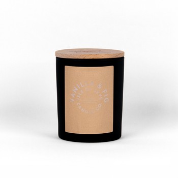 Vanilla & Fig Black Tumbler