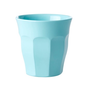 RICE MEDIUM MELAMINE CUP - ICE BLUE