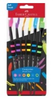 Faber-Castell - Brush Set of 6 Soft Touch Black - 481622