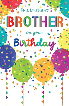 Paper Rose - Brother Balloons Card - KAR512