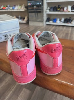 Kaws x Bapesta FS-029 Low Chompers Pink • Pre-Owned [2277] - view 3
